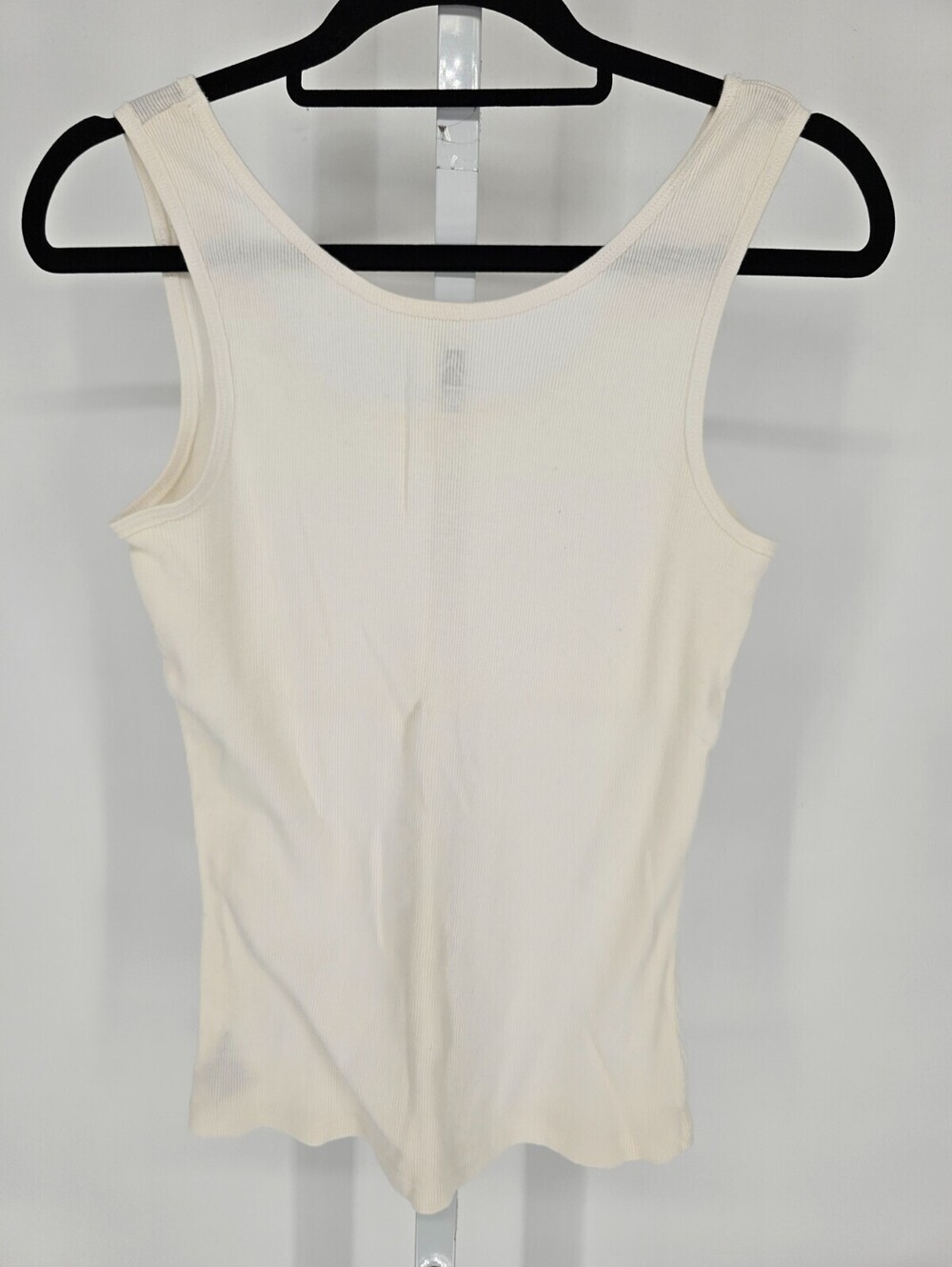 Alpine Design Womens Sz XL Classic Robbed Tank Top Solid White - Picture 3 of 3